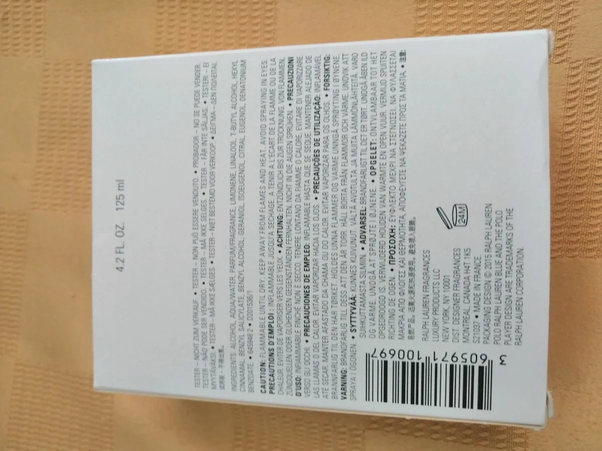 Vendora Κολόνια Ralfh Louren Blue Parfum 125 Ml POLO 4 Vendora Κολόνια Ralfh Louren Blue Parfum 125 Ml POLO - Image 2