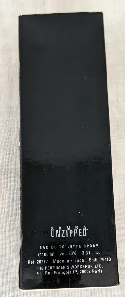 Vendora Samba Unzipped Woman Eau De Toilette Natural Spray 3.3 Fl.oz.100ml! 9 Vendora Samba Unzipped Woman Eau De Toilette Natural Spray 3.3 Fl.oz.100ml! - Image 7