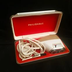 Vendora 60's - Vintage Philisave Man 2 Heads 1604 Art Deco - στο Οriginal κουτί της, πλήρως λειτουργική και καθαρή - Ηλεκτρική ξυριστική μηχανή για άντρες. -vendora shop 084761dabbc10db343fdf05d7dd5e66205a3ed3f xl