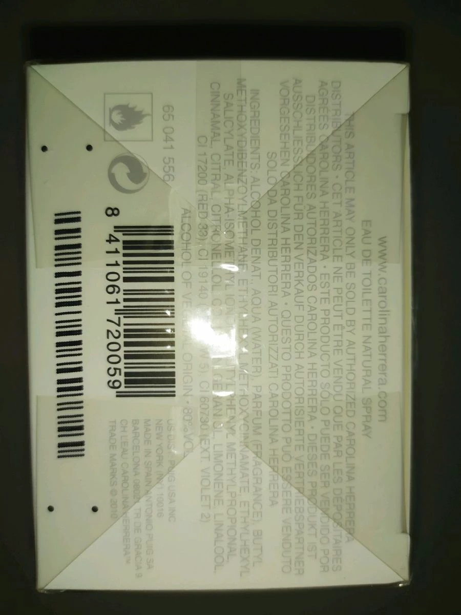 Vendora Γυναικείο άρωμα Carolina Herrera L'eau 100ml Eau De Toilet Γνήσιο καινούργιο με τη ζελατίνη του. 5 Vendora Γυναικείο άρωμα Carolina Herrera L'eau 100ml Eau De Toilet Γνήσιο καινούργιο με τη ζελατίνη του. - Image 3