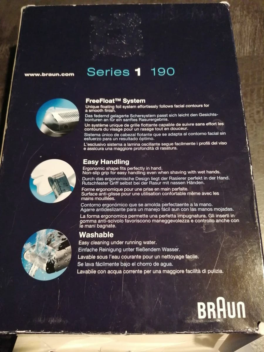 Vendora Braun Series 1 Ξυριστική Μηχανή 6 Vendora Braun Series 1 Ξυριστική Μηχανή - Image 4