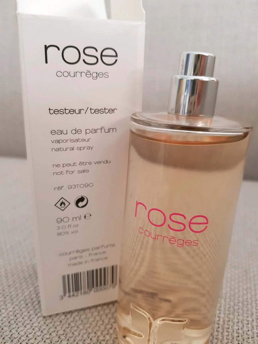 Vendora Courreges Rose Eau De Parfum, Tester, 90ml 4 Vendora Courreges Rose Eau De Parfum, Tester, 90ml - Image 2