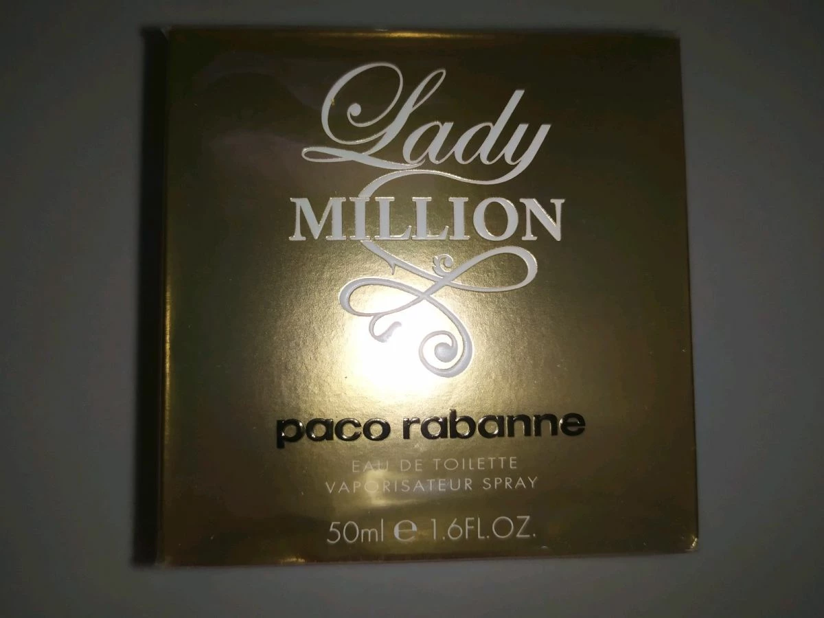 Vendora Γυναικείο άρωμα Lady Million Paco Rabanne 50 Ml Eau De Toilet Γνήσιο καινούργιο στη ζελατίνη του. 3 Vendora Γυναικείο άρωμα Lady Million Paco Rabanne 50 Ml Eau De Toilet Γνήσιο καινούργιο στη ζελατίνη του.