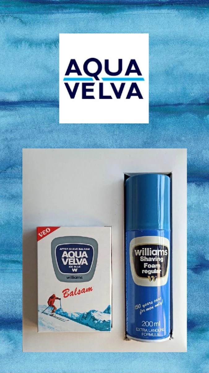 Vendora AQUA VELVA WILLIAMS (After Shave + Shaving Foam Ice Blue & Balsam ) 4 Vendora AQUA VELVA WILLIAMS (After Shave + Shaving Foam Ice Blue & Balsam ) - Image 2