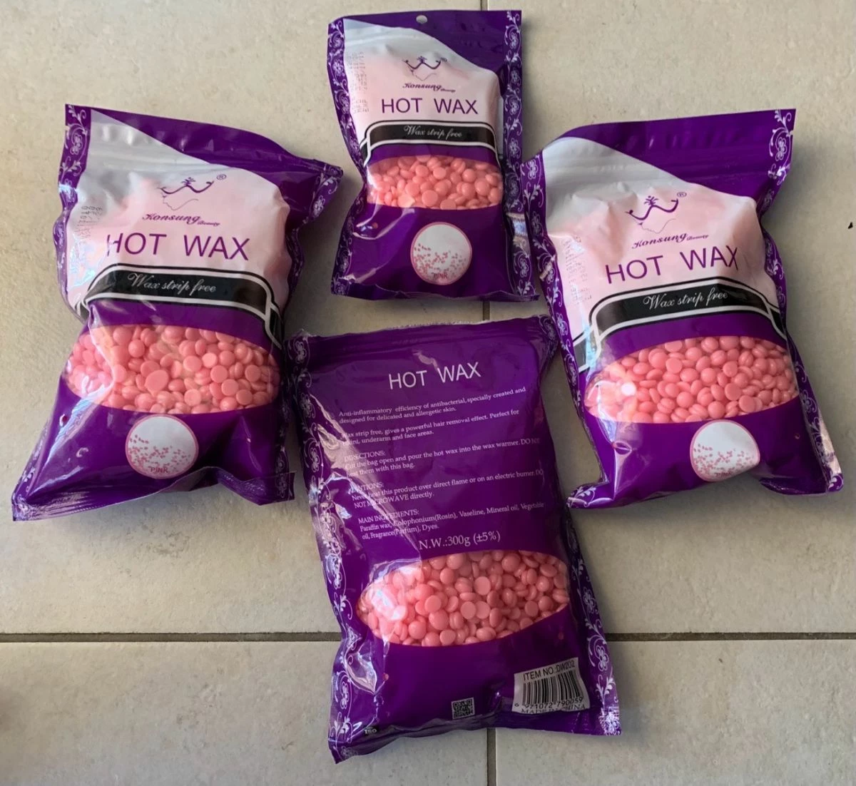 Vendora κερί αποτρίχωσης ζεστό σε σταγόνες 1000gr Konsung 6 Vendora κερί αποτρίχωσης ζεστό σε σταγόνες 1000gr Konsung - Image 4