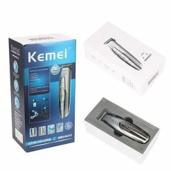 Vendora Kemei Επαναφορτιζόμενη Κουρευτική Μηχανή Ασημί KM-2713