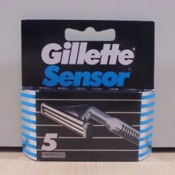 Vendora Gillette Sensor παλιό σετ 5 ανταλλακτικών λεπίδων