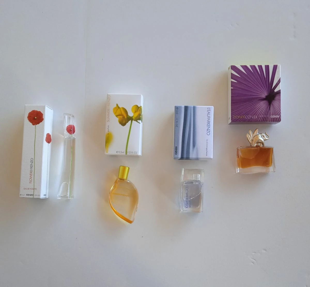 Vendora KENZO 4 Vintage συλλεκτικές μινιατούρες αρωμάτων ( Travel Set ) 4 Vendora KENZO 4 Vintage συλλεκτικές μινιατούρες αρωμάτων ( Travel Set ) - Image 2