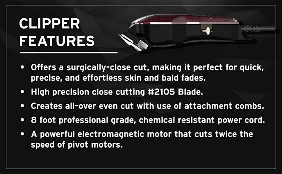 Vendora Wahl 8110-016 Κουρευτική Μηχανή Ρεύματος 49€ ( Χ2 τεμάχια 85€ ) 5 Vendora Wahl 8110-016 Κουρευτική Μηχανή Ρεύματος 49€ ( Χ2 τεμάχια 85€ ) - Image 3