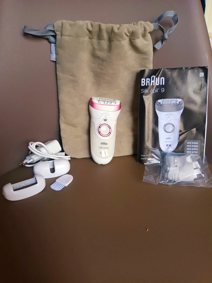 Vendora Αποτριχωτικη μηχανή Braun Silk Epil 9 με εξαρτήματα 3 Vendora Αποτριχωτικη μηχανή Braun Silk Epil 9 με εξαρτήματα