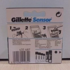 Vendora Gillette Sensor παλιό σετ 5 ανταλλακτικών λεπίδων -vendora shop d98366406c4091d6d0669a4797872cb7736b946f xl