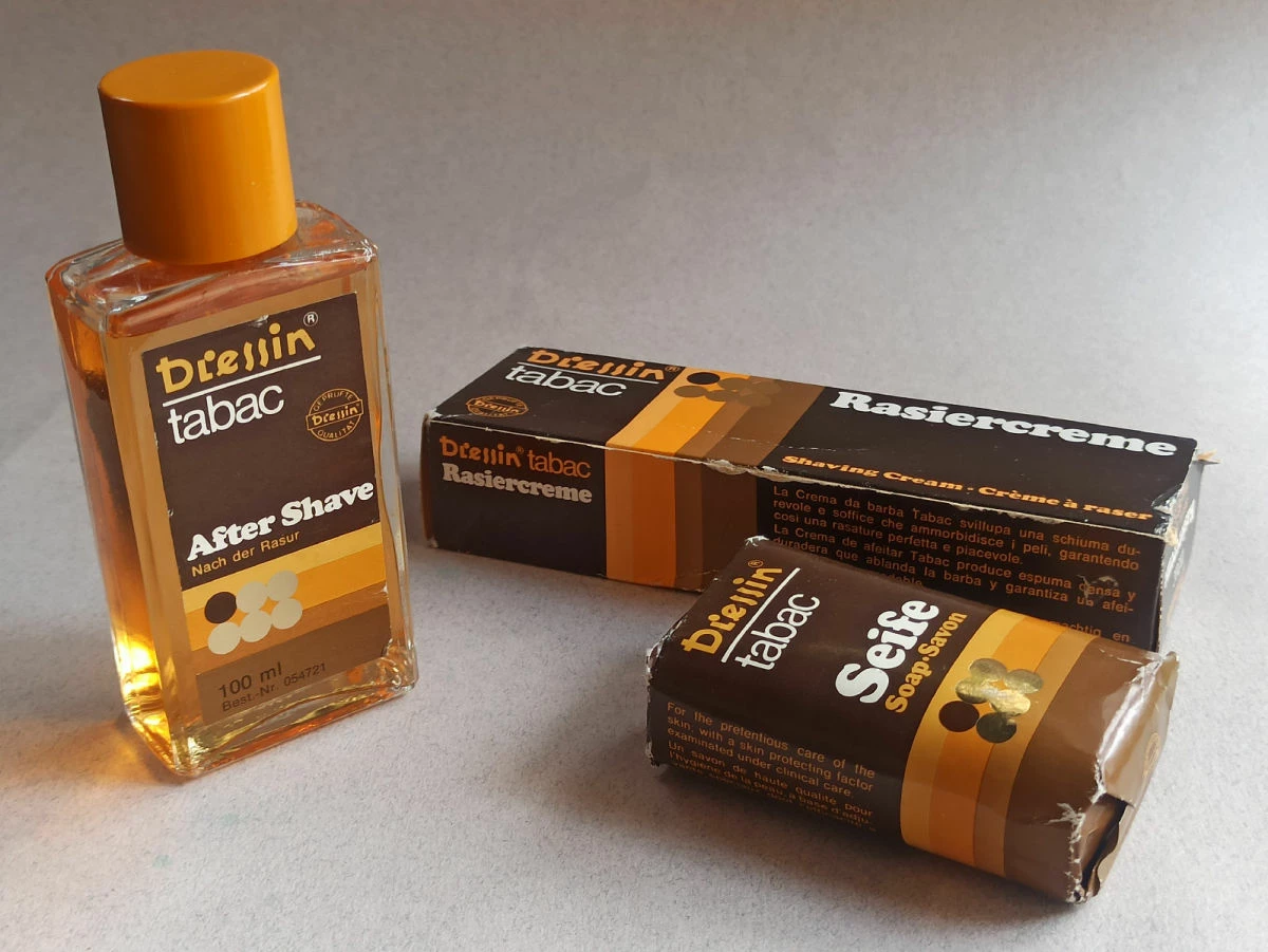 Vendora DRESSIN Tabac After Shave + Shaving Cream + Soap 3 Vendora DRESSIN Tabac After Shave + Shaving Cream + Soap